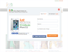 Tablet Screenshot of indianexportcenter.com